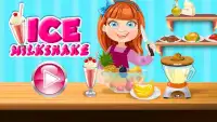 Ice Milkshake! Desserts Cafe Screen Shot 0