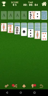 Offline Solitaire Card Games Screen Shot 1