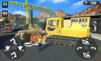 Excavator and BullDozer Driving Simulator Screen Shot 0