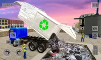 simulador de lixo da cidade caminhão de lixo 3D Screen Shot 2