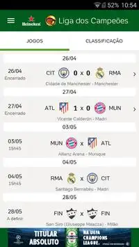 UEFA Champions League Screen Shot 2