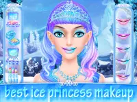 Relooking de mariage de princesse de glace-jeu pou Screen Shot 3
