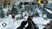 鹿のシューティングゲーム：動物の狙撃シューティング Screen Shot 2