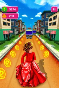 công chúa hoàng gia chạy - sống sót chạy trò chơi Screen Shot 2