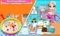 Ice Queen Making Ice Cream-Cooking Game Screen Shot 0