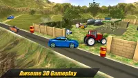 Heavy Tractor Pulling & Farming Drive Simulator Screen Shot 5