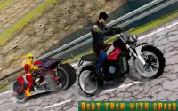 سوبر موتو الأبطال: المتطرفة حيلة الدراجة سباق 3D Screen Shot 11
