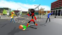 Stickman Fight Ninja Battle Screen Shot 2