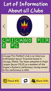 MLS Teams Logo Quiz: Major League Soccer Quiz Screen Shot 2