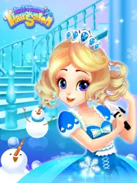 Ice Princess Hair Salon Screen Shot 0
