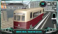 المدينة الترام سائق محاكي 3D Screen Shot 9