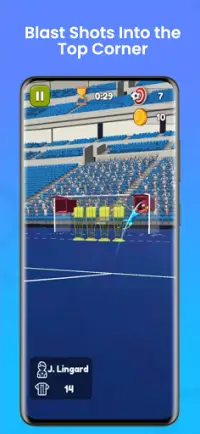 Top Bin Challenge Soccer - Ultimate Football Game Screen Shot 1