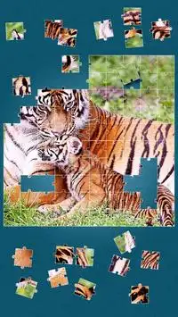 Tiger Puzzle-Spiele Screen Shot 6