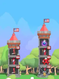 Hero Tower Wars - ألعاب Castle Screen Shot 1