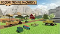 Farm Tractor Sim - Forage Farming Games Screen Shot 19