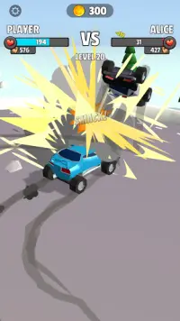 アリーナカーゲーム3D—車と戦って破壊する Screen Shot 0