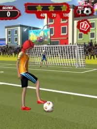 フリーキックサッカートゥーン -  3Dサッカーゲーム Screen Shot 9