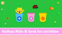 Juegos para niños de 2 a 5 años - Hide and Seek Screen Shot 5