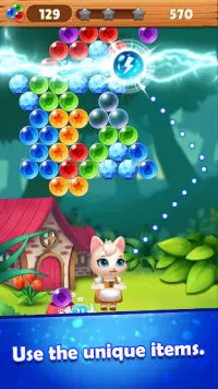 Bubble Cats Shooter POP : Puzzle Mania Screen Shot 4