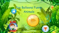 पॉप बेबी गुब्बारा पशु गेम Screen Shot 0