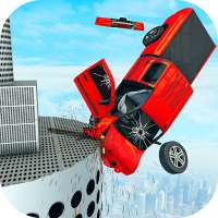Tantangan Mega Ramp Car Stunts