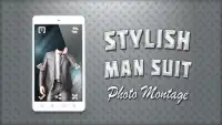 スタイリッシュな男性のスーツのフォトエディタ Screen Shot 6