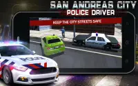 SAN ANDREAS市警察のドライバー Screen Shot 3