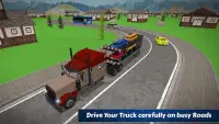 Limo Transporter Trailer Truck Screen Shot 11