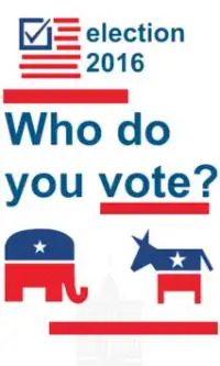 US election 2016 - Clicker Screen Shot 0