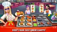 Crazy Cooking Chef: Kitchen Fever & Food Games Screen Shot 0