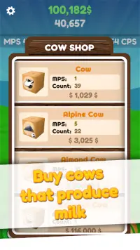 Milk Farm Clicker Screen Shot 1