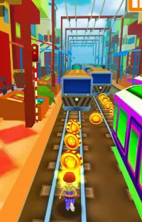 Subway Boost Train Rush Screen Shot 2