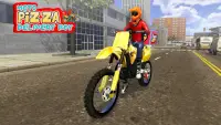 Moto Pizza delivery boy : Bike Driving Simulator Screen Shot 2