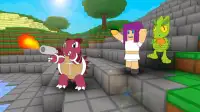 Pixelmon Craft Go: Trainer Battle Screen Shot 2