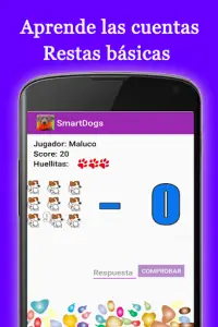 Smartdogs Juegos de Aprendizaje Para Superación Screen Shot 2