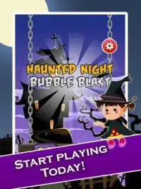 Haunted Night Bubble Blast Screen Shot 3