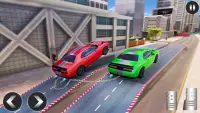 geketend auto racen 2020: geketend auto's stunts Screen Shot 3