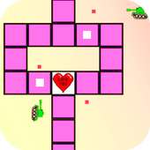 Heart Piano Tiles Pink