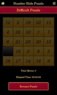 Number Slide Puzzle Screen Shot 5