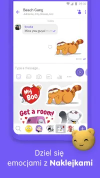 Viber Messenger: Сzaty i rozmowy Screen Shot 3