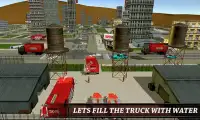 fire fighter truck simulator Screen Shot 0