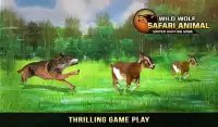 polowanie Wilk atak ferma Zwierząt Screen Shot 3