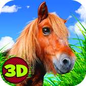 Farm Pony Horse Ride 3D