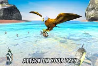 Eagle Simulator: Flying Bird Family Games Screen Shot 1