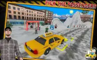 Современное Такси Автомобиль Стоянка Водить машину Screen Shot 3