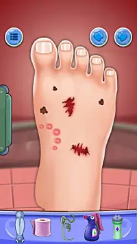 Foot Doctor Surgery Game Screen Shot 3