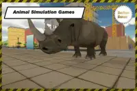simulador de  rinoceronte Screen Shot 2