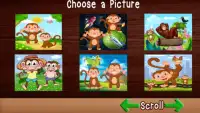 Monkey Puzzle Games For Kids Screen Shot 2