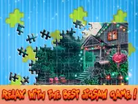 Jigsaw puzzle przygody Mystery Halloween gry Screen Shot 3