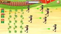 Auto Battle - Zombie Vs Fruit  Screen Shot 1